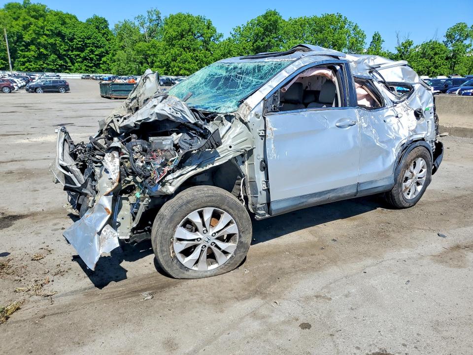 2014 Honda VIN 2HKRM4H77EH601128 COPART salvage auction — ROLLOVER, NY - MV-907A SALVAGE CERTIFICATE, sold $350 on 2026-07-02 (photo 1)