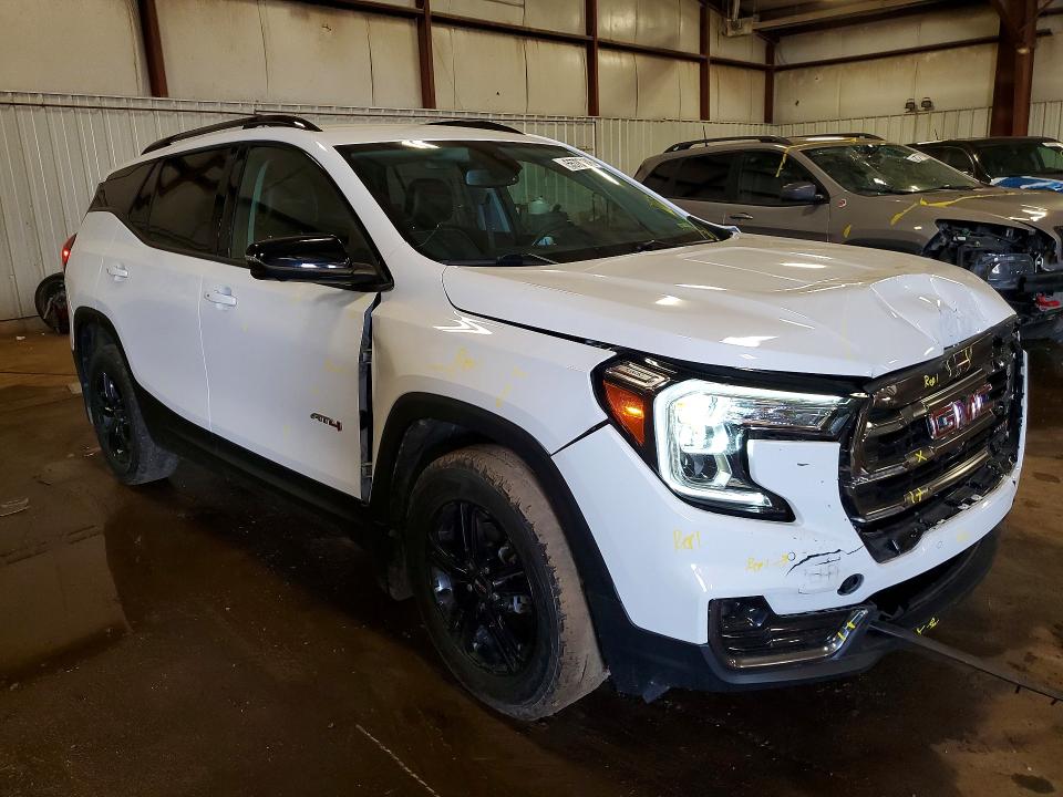 2022 Gmc Terrain VIN 3GKALYEV2NL294045 COPART salvage auction — FRONT END, Mi - Cert Of Title-Salvage Vehicle, sold $9,400 on 2026-07-31 (photo 4)