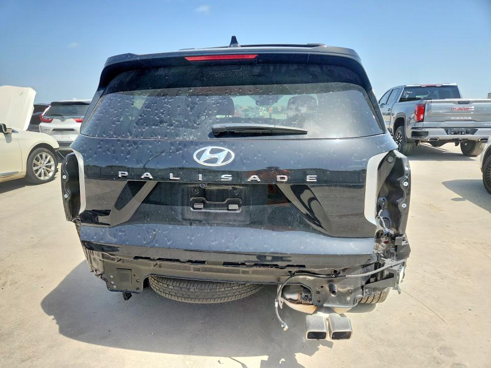 2025 Hyundai Palisade VIN KM8R24GE4SU953960 COPART salvage auction — SIDE, Tx - Salvage Vehicle Title, sold $10,400 on 2026-07-23 (photo 6)