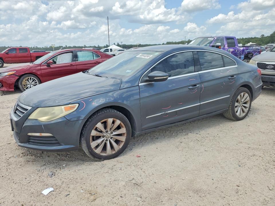 2012 Volkswagen Passat cc VIN WVWMN7AN2CE514977 COPART salvage auction — REAR END, Tx - Salvage Vehicle Title, sold $750 on 2026-07-07 (photo 1)