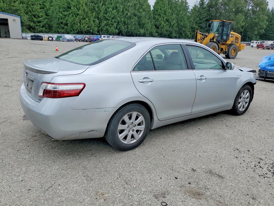 2007 Toyota Camry hybrid VIN JTNBB46K073005108 COPART salvage auction — FRONT END, WA - BILL OF SALE, sold $2,300 on 2026-07-13 (photo 3)