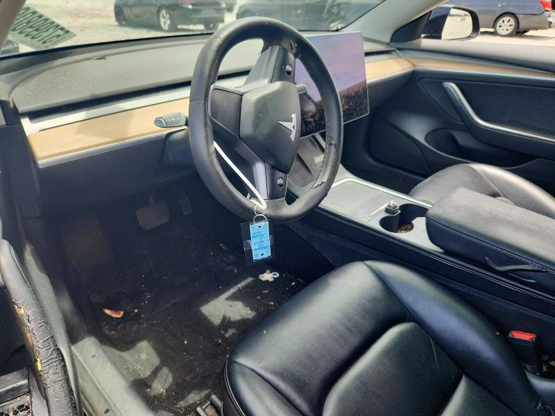 2022 Tesla Model 3 VIN 5YJ3E1EB2NF191556 COPART salvage auction — FRONT END, Ga - Certificate Of Title (P), sold $3,300 on 2026-07-29 (photo 8)