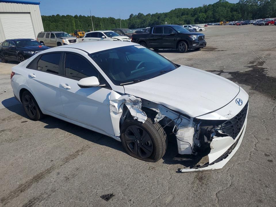 2021 Hyundai VIN 5NPLS4AG7MH042720 COPART salvage auction — FRONT END, Fl - Certificate Of Destruction, sold $3,950 on 2026-07-02 (photo 4)