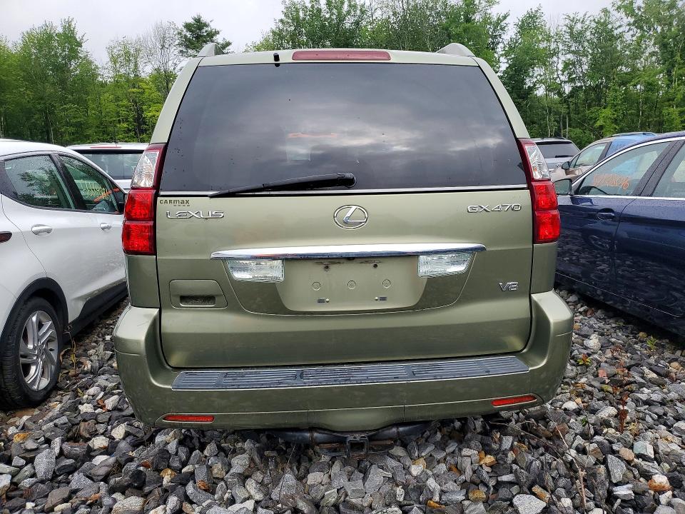 2008 Lexus Gx VIN JTJBT20X780148941 COPART salvage auction — FRONT END, Nh - Cert Of Title-Salvage, sold $1,750 on 2026-07-30 (photo 6)