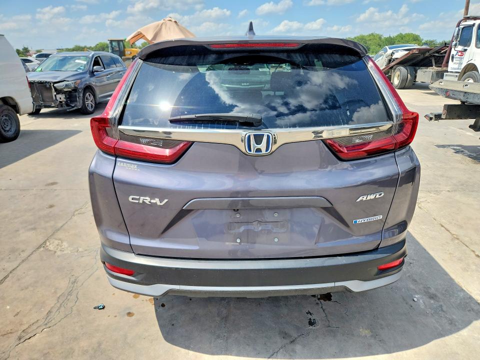 2022 Honda Cr-v VIN 5J6RT6H82NL013408 COPART salvage auction — UNDERCARRIAGE, Tx - Salvage Vehicle Title, sold $11,800 on 2026-07-02 (photo 6)