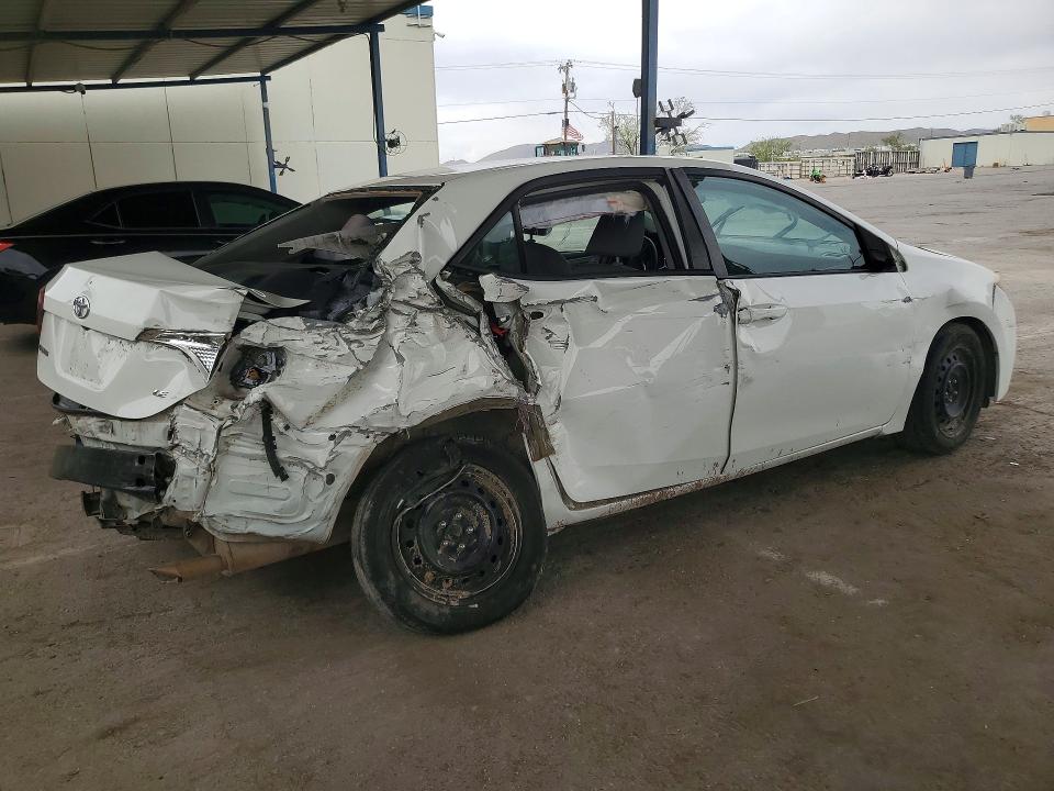 2015 Toyota Corolla VIN 5YFBURHE4FP331650 COPART salvage auction — SIDE, Tx - Salvage Vehicle Title, sold $950 on 2026-07-31 (photo 3)