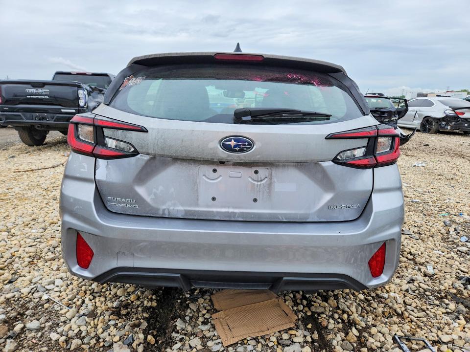 2024 Subaru Impreza VIN JF1GUABC0R8879424 COPART salvage auction — BURN, Il - Salvage Certificate, sold $3,100 on 2026-07-24 (photo 6)