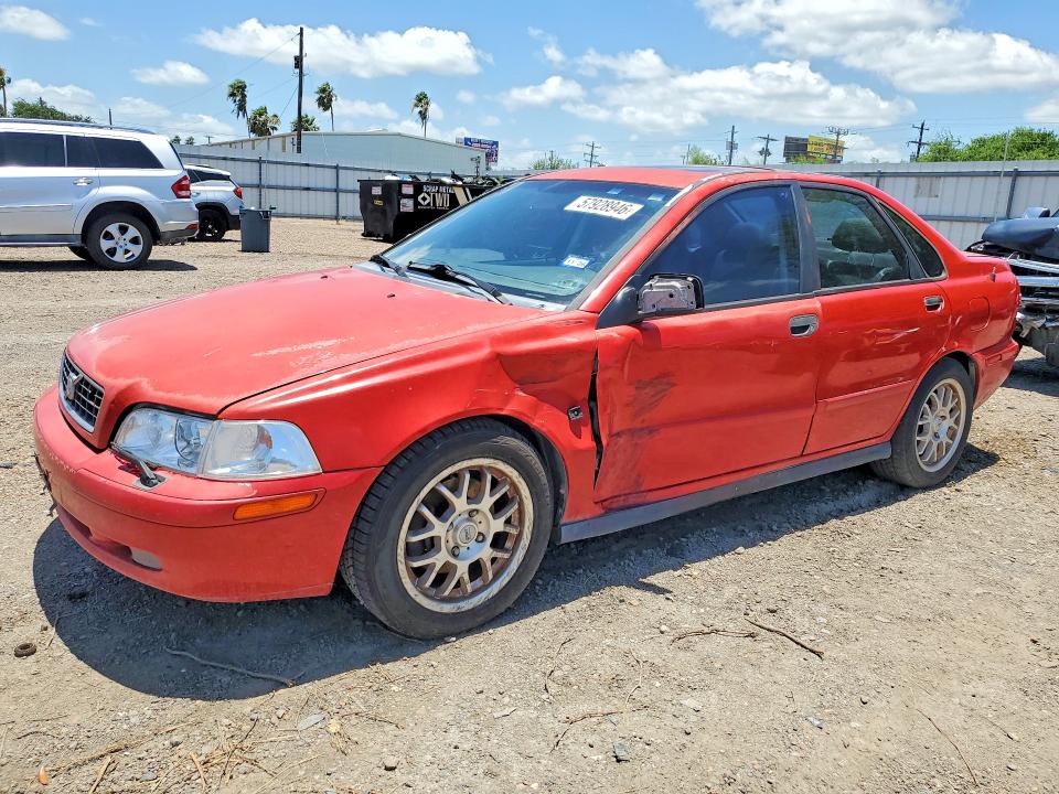 2003 Volvo S40 VIN YV1VS27533F957697 COPART salvage auction — SIDE, Tx - Salvage Vehicle Title, sold $150 on 2026-07-08 (photo 1)