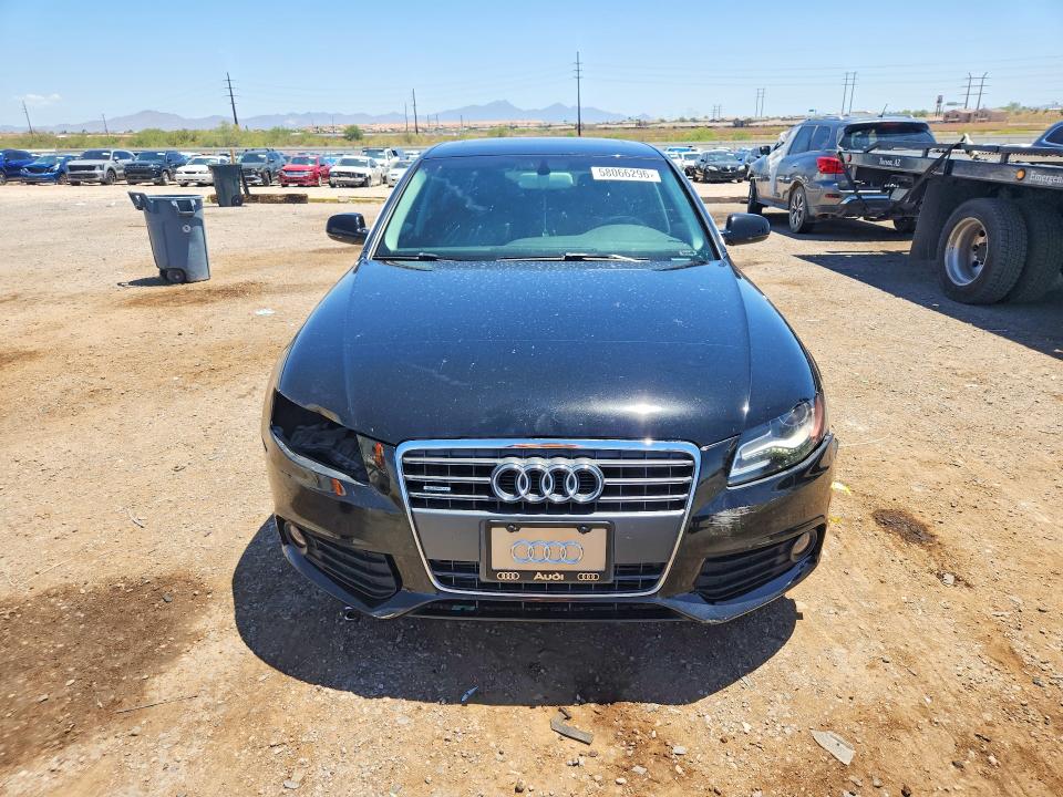 2012 Audi A4 VIN WAUBFAFL8CA082392 COPART salvage auction — FRONT END, Az - Cert Of Title - Salvage, sold $950 on 2026-07-06 (photo 5)