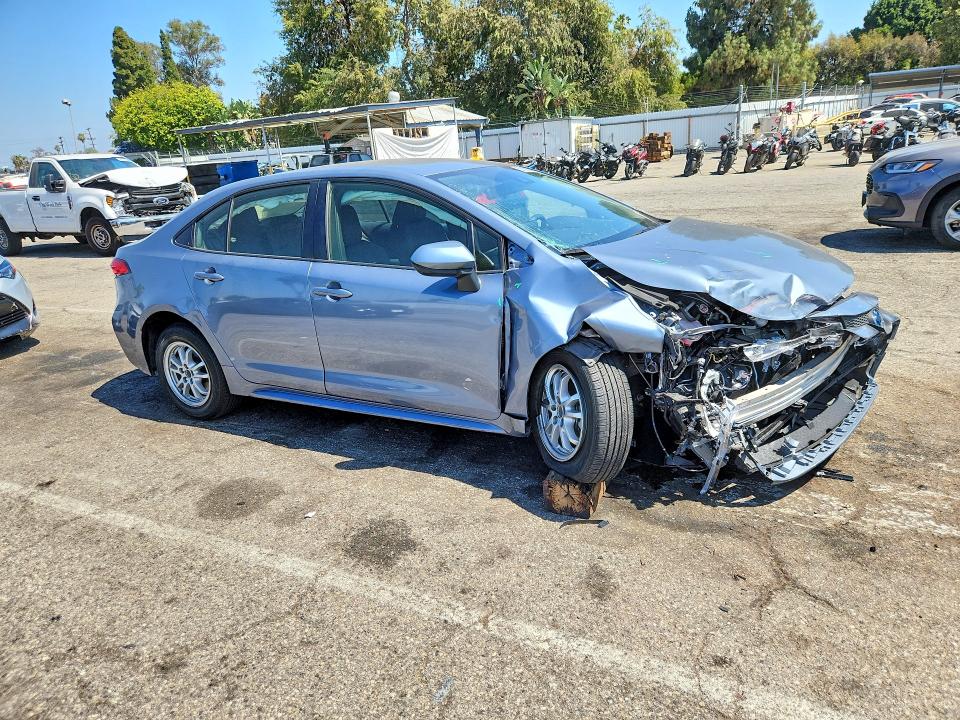 2022 Toyota VIN JTDEAMDE6N3013843 COPART salvage auction — FRONT END, Ca - Salvage Certificate, sold $3,450 on 2026-07-24 (photo 4)