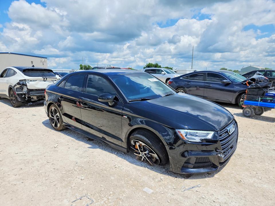 2020 Audi A3 VIN WAUBEGFF1LA096652 COPART salvage auction — UNDERCARRIAGE, Tx - Salvage Vehicle Title, sold $7,900 on 2026-08-13 (photo 4)