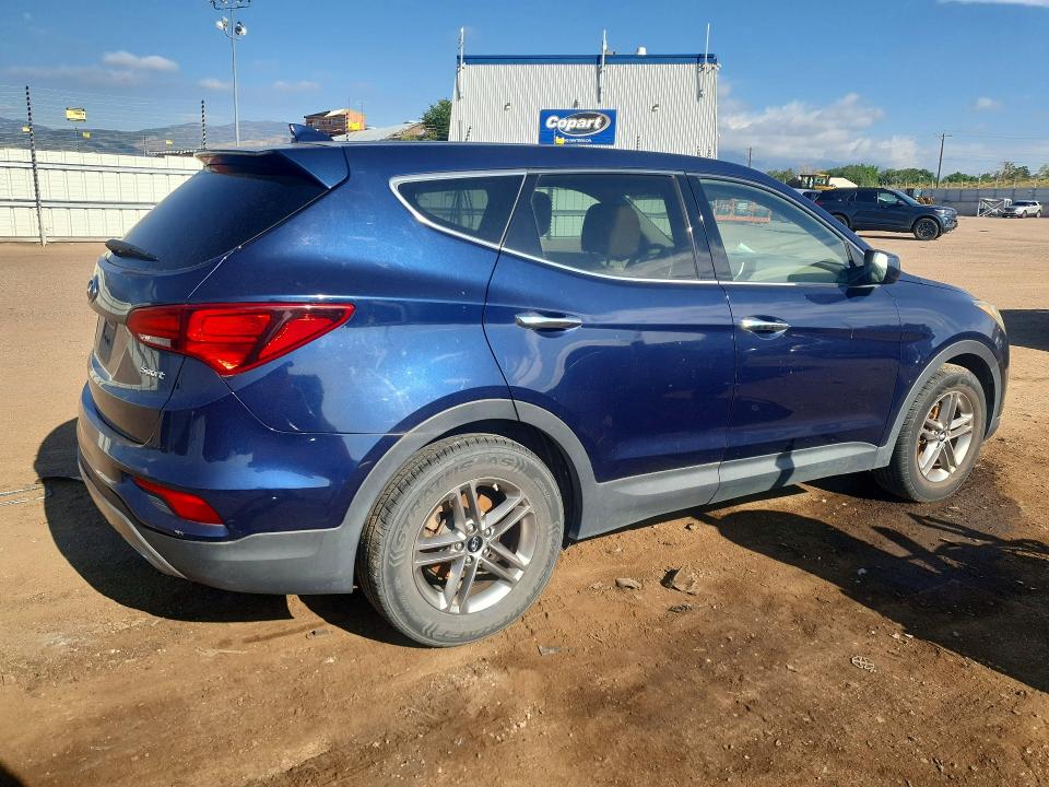 2017 Hyundai VIN 5XYZT3LB7HG465684 COPART salvage auction — MECHANICAL, Va - Dis/Dlr/Exp Only Clean Title, sold $3,450 on 2026-07-20 (photo 3)