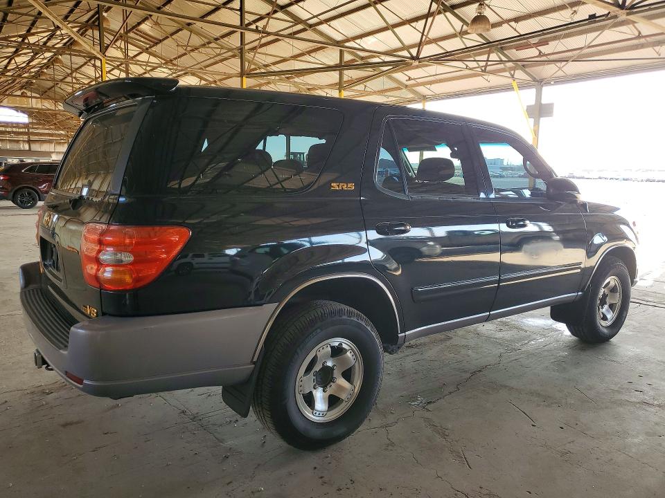 2002 Toyota Sequoia VIN 5TDZT34A82S119045 COPART salvage auction — MINOR DENT/SCRATCHES, Az - Certificate Of Title (P), sold $1,500 on 2026-07-22 (photo 3)