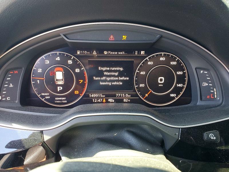 2017 Audi Q7 VIN WA1VAAF78HD042461 COPART salvage auction — REAR END, Wa - Bill Of Sale, sold $1,400 on 2026-07-22 (photo 9)