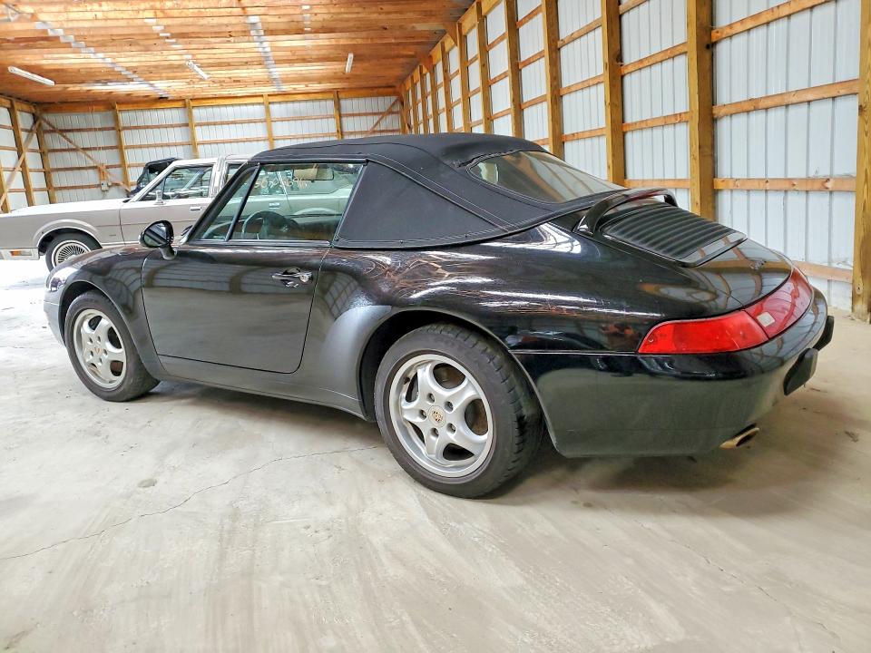 1995 Porsche 911 VIN WP0CA2994SS340993 COPART salvage auction — MINOR DENT/SCRATCHES, Ny - Mv-907A Salvage Certificate (P), sold $42,750 on 2026-07-27 (photo 2)