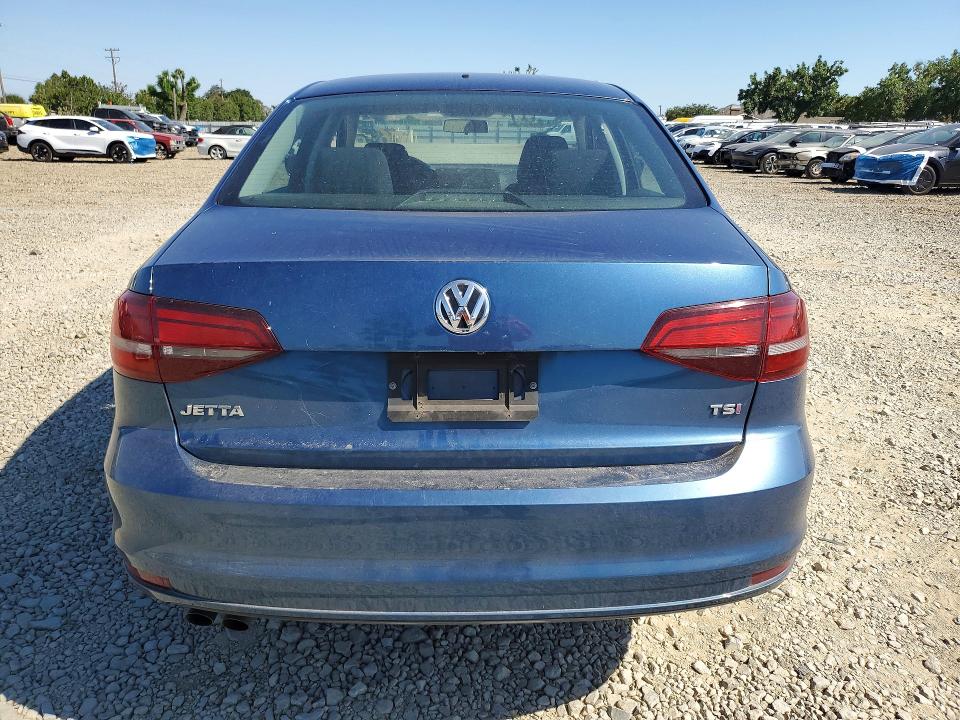 2017 Volkswagen Jetta VIN 3VW2B7AJ4HM267490 COPART salvage auction — FRONT END, Ca - Salvage Certificate, sold $2,750 on 2026-07-02 (photo 6)