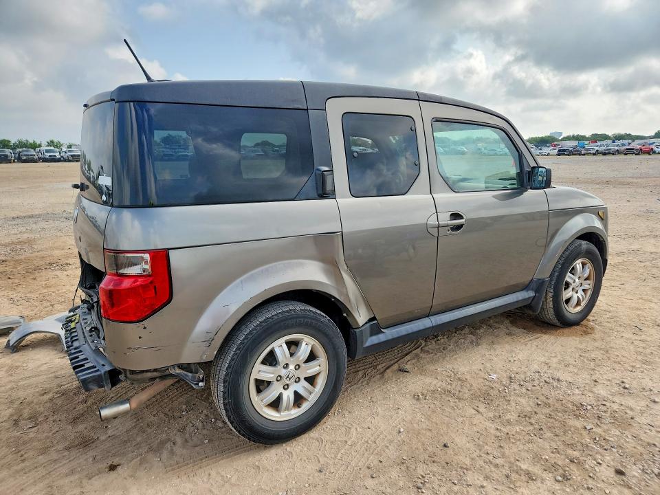 2007 Honda Element VIN 5J6YH28777L010309 COPART salvage auction — REAR END, Tx - Salvage Vehicle Title, sold $800 on 2026-07-02 (photo 3)
