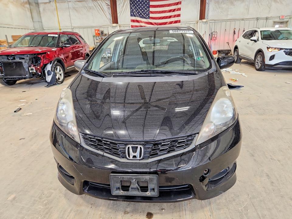 2013 Honda VIN JHMGE8H56DC006158 COPART salvage auction — FRONT END, Wi - Junked Vehicle Bill Of Sale, sold $1,250 on 2026-07-08 (photo 5)