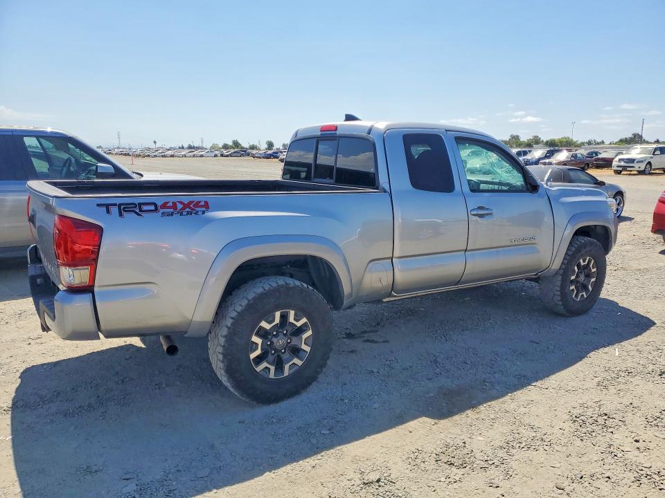 2017 Toyota Tacoma VIN 5TFSZ5AN5HX099357 COPART salvage auction — ROOF, CA - SALVAGE CERTIFICATE, sold $6,200 on 2026-07-21 (photo 3)