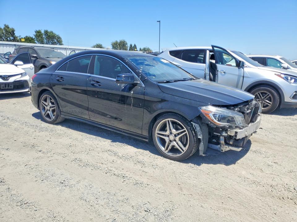2015 Mercedes-benz Cla-klasse VIN WDDSJ4EB8FN250000 COPART salvage auction — FRONT END, Ca - Salvage Certificate, sold $2,900 on 2026-08-18 (photo 4)