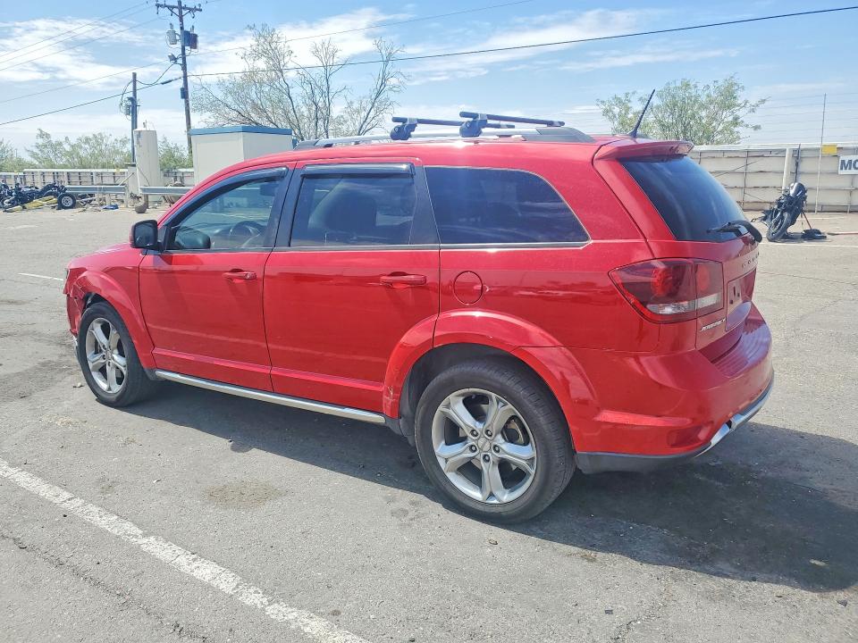 2017 Dodge Journey VIN 3C4PDCGBXHT559811 COPART salvage auction — FRONT END, Tx - Certificate Of Title, sold $300 on 2026-07-24 (photo 2)