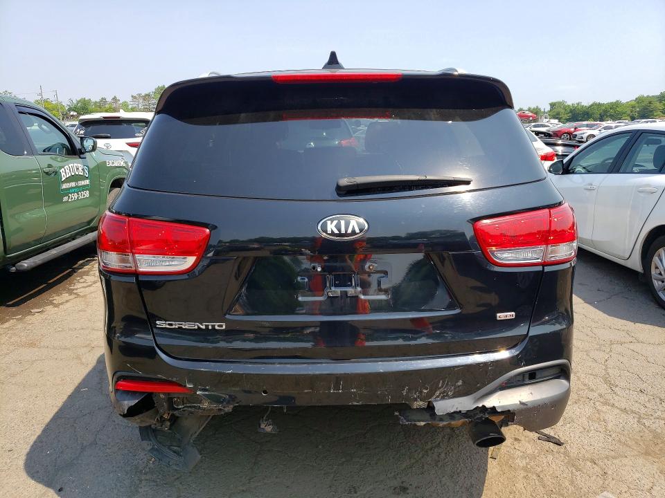 2016 Kia Sorento VIN 5XYPGDA36GG095940 COPART salvage auction — REAR END, Ct - Cert Of Title-Salvage, sold $1,800 on 2026-07-10 (photo 6)