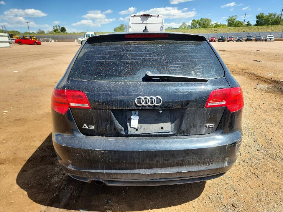 2012 Audi A3 VIN WAUBJAFM1CA079227 COPART salvage auction — FRONT END, Co - Dis/Dlr/Exp Only Clean Title, sold $275 on 2026-07-06 (photo 6)