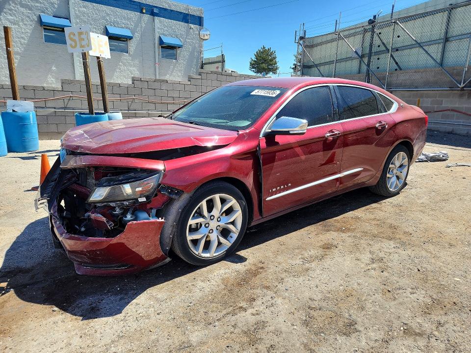 2017 Chevrolet Impala VIN 2G1145S39H9170557 COPART salvage auction — FRONT END, Nm - Cert Of Title-Salvage, sold $1,000 on 2026-07-09 (photo 1)