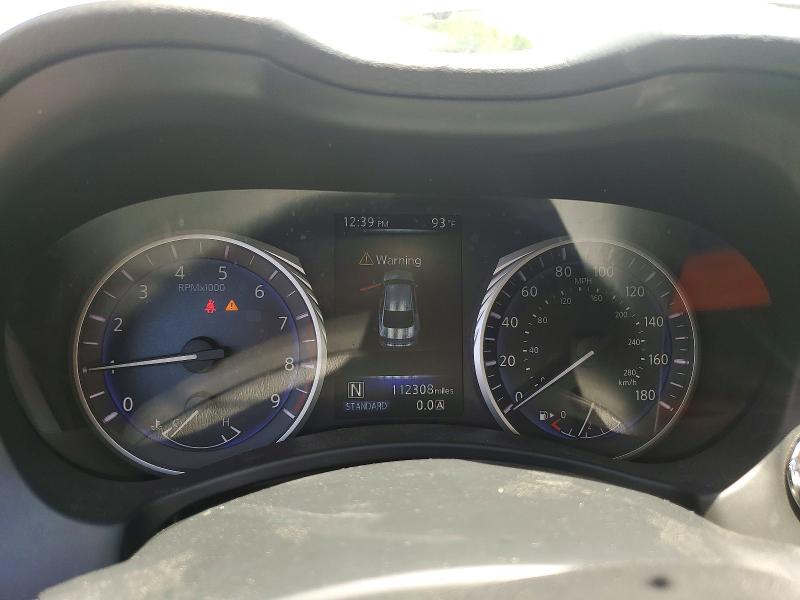 2016 Infiniti Q50 VIN JN1EV7AR7GM343312 COPART salvage auction — MINOR DENT/SCRATCHES, Va - Certificate Of Title, sold $5,800 on 2026-07-14 (photo 9)