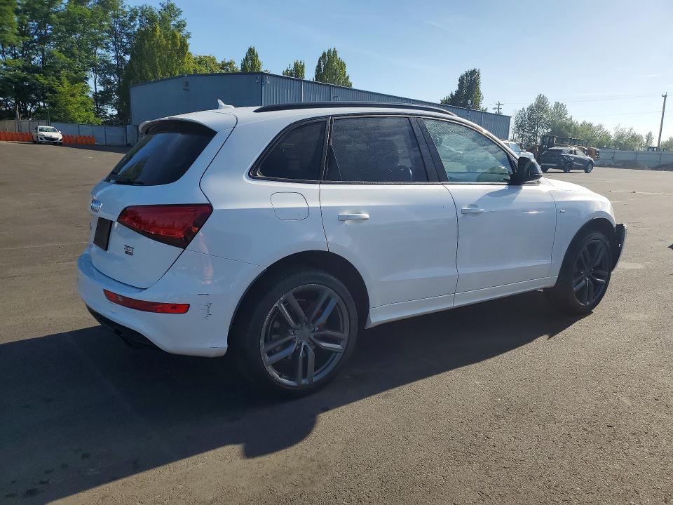2016 Audi VIN WA1D7AFP4GA126156 COPART salvage auction — FRONT END, Or - Salvage Title Certificate, sold $1,100 on 2026-07-27 (photo 3)