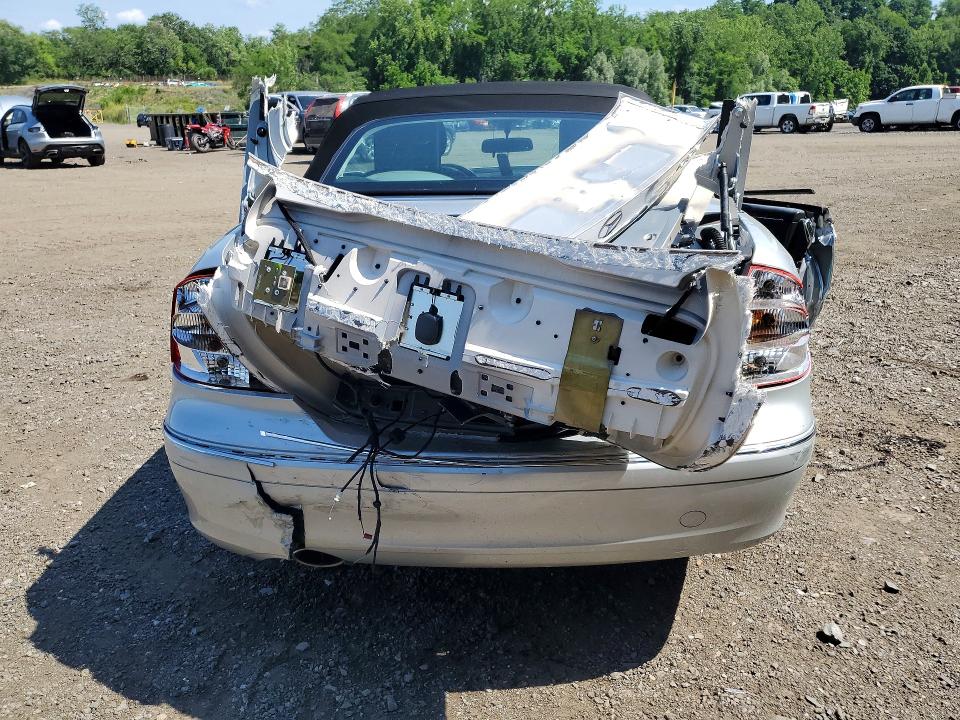 2006 Mercedes-benz Clk-class VIN WDBTK56F66T074318 COPART salvage auction — SIDE, NY - MV-907A SALVAGE CERTIFICATE, sold $475 on 2026-08-11 (photo 6)