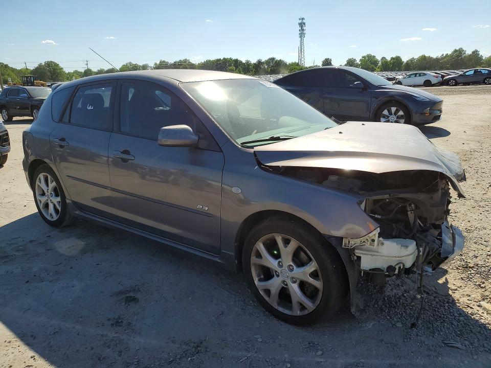 2008 Mazda 3 VIN JM1BK343681781301 COPART salvage auction — FRONT END, VA - CERT OF TITLE - SALVAGE, sold $350 on 2026-07-08 (photo 4)