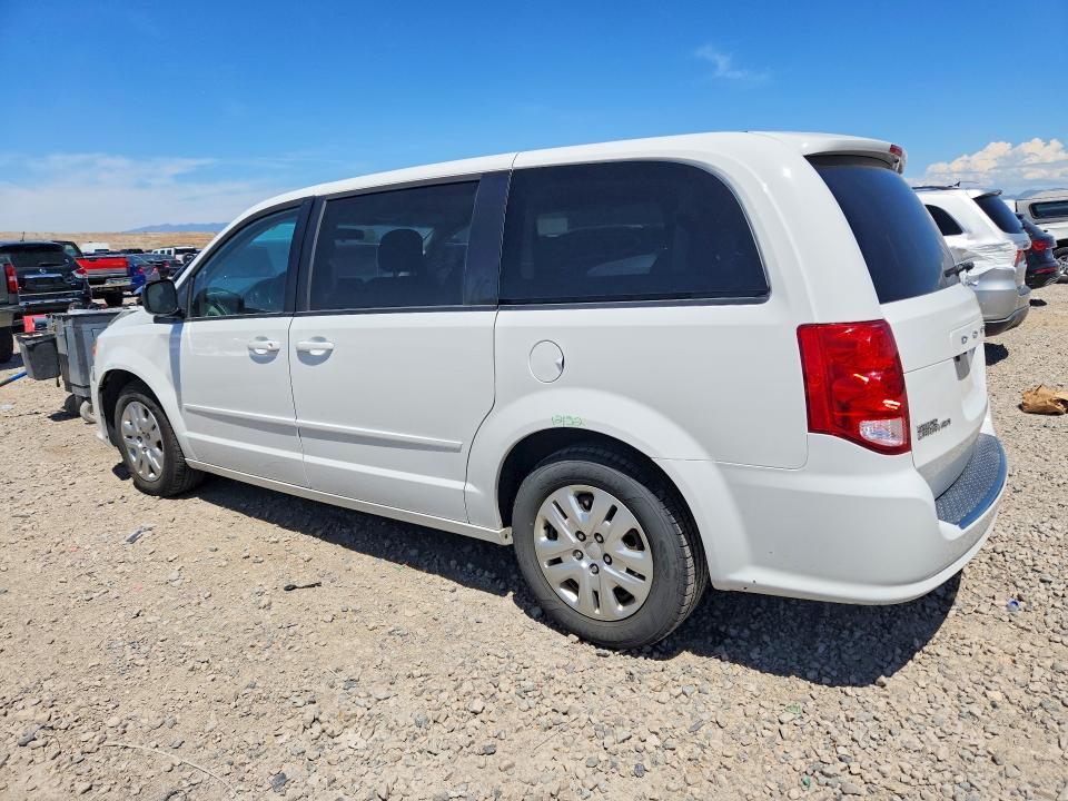 2016 Dodge VIN 2C4RDGBG1GR345908 COPART salvage auction — FRONT END, Ut - Salvage Certificate, sold $2,000 on 2026-07-02 (photo 2)