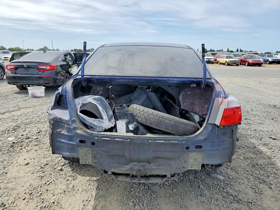 2014 Honda Accord VIN 1HGCR2F52EA215075 COPART salvage auction — SIDE, Ca - Salvage Certificate, sold $1,600 on 2026-07-09 (photo 6)