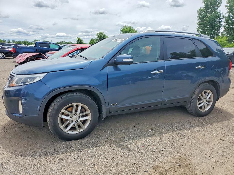 2015 Kia Sorento VIN 5XYKTDA74FG586031 COPART salvage auction — FRONT END, On - Permit No Brand - Unfit, sold $2,200 on 2026-07-02 (photo 1)