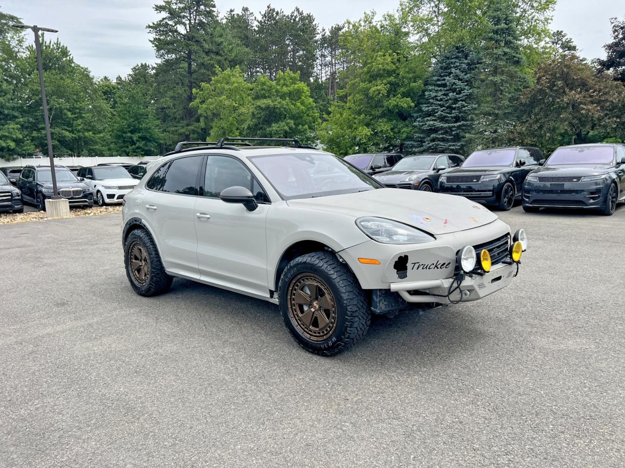 2021 Porsche Cayenne VIN WP1AF2AY1MDA36070 — COPART salvage auction photo