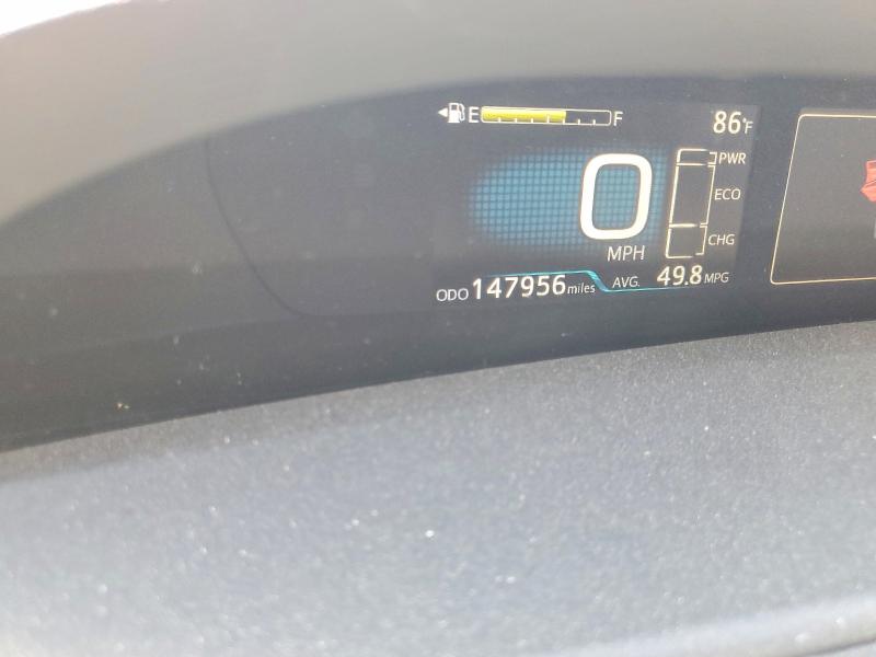 2017 Toyota Prius VIN JTDKBRFUXH3034605 COPART salvage auction — FRONT END, Ca - Salvage Certificate, sold $3,200 on 2026-07-08 (photo 9)