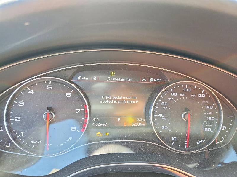 2018 Audi A6 VIN WAUF8AFC5JN077765 COPART salvage auction — WATER/FLOOD, Ny - Mv907A-Flood Salvage, sold $3,700 on 2026-07-13 (photo 9)