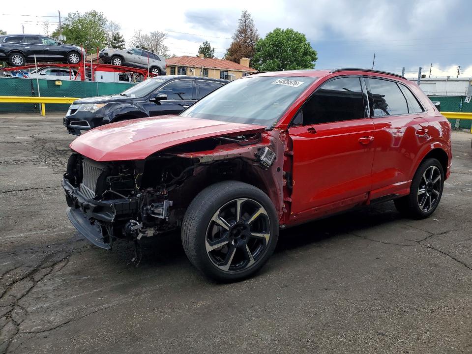 2025 Audi VIN WA1EEDF36S1053826 COPART salvage auction — FRONT END, Co - Public - Salvage Title, sold $12,300 on 2026-07-30 (photo 1)