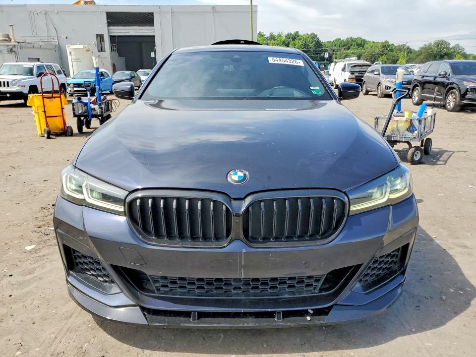 2022 BMW 5er VIN WBA53BJ09NWX46715 COPART salvage auction — REAR END, Va - Cert Of Title - Salvage, sold $21,400 on 2026-07-15 (photo 5)