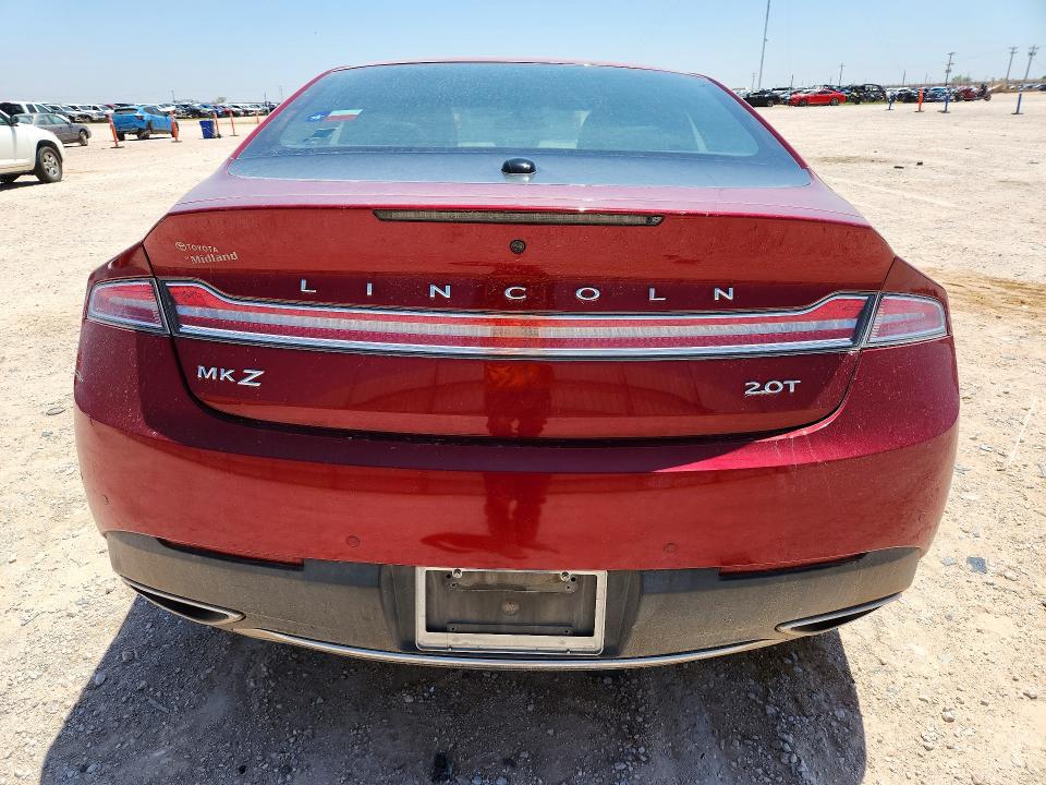 2017 Lincoln VIN 3LN6L5E92HR641387 COPART salvage auction — FRONT END, Tx - Salvage Vehicle Title, sold $425 on 2026-09-02 (photo 6)