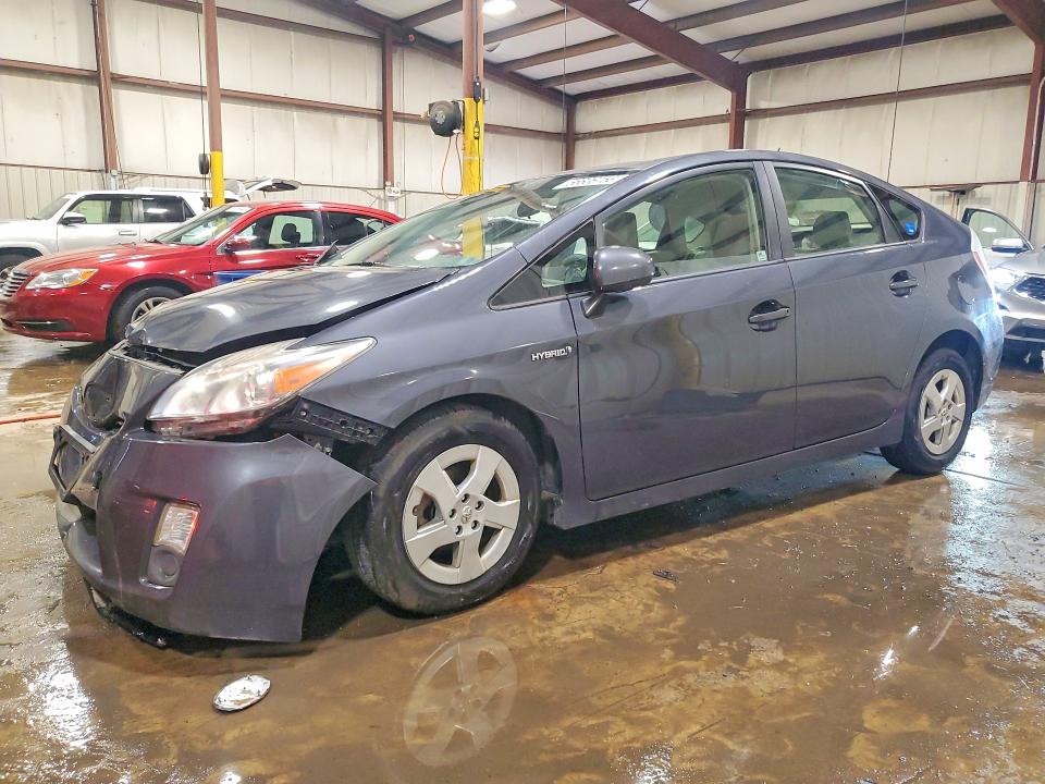 2011 Toyota Prius VIN JTDKN3DU2B5352124 COPART salvage auction — FRONT END, Pa - Certificate Of Salvage, sold $500 on 2026-07-02 (photo 1)