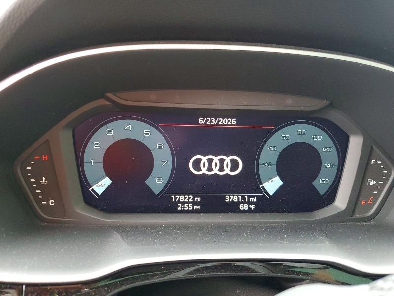 2025 Audi Q3 VIN WA1DECF30S1048000 COPART salvage auction — FRONT END, MD - CERTIFICATE OF TITLE, sold $13,200 on 2026-07-27 (photo 9)