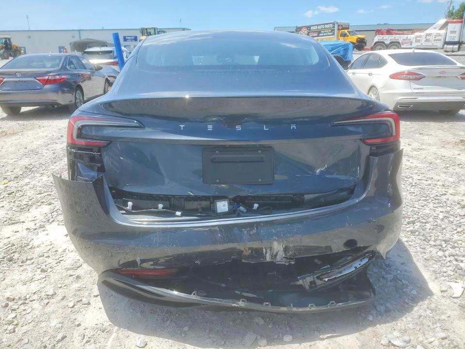 2025 Tesla Model 3 VIN 5YJ3E1EA8SF965053 COPART salvage auction — REAR END, Tn - Salvage Certificate, sold $1,200 on 2026-07-23 (photo 6)