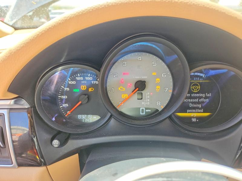 2016 Porsche Macan VIN WP1AB2A54GLB52973 COPART salvage auction — FRONT END, Nm - Cert Of Title-Salvage, sold $200 on 2026-07-23 (photo 9)