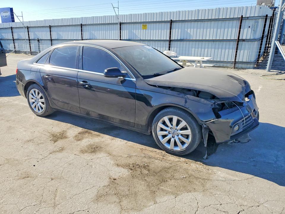 2010 Audi A4 VIN WAUEFAFL0AN053309 COPART salvage auction — FRONT END, CA - SALVAGE CERTIFICATE, sold $200 on 2026-07-31 (photo 4)