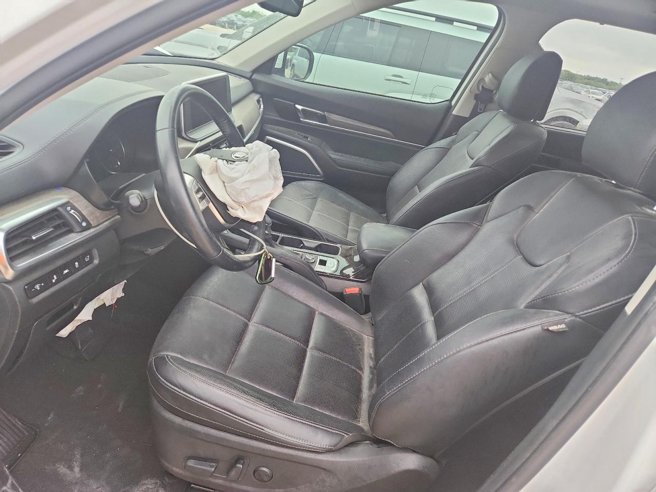 2020 Kia Telluride VIN 5XYP34HC2LG069637 COPART salvage auction — Front End, TX - SALVAGE VEHICLE TITLE, sold $6,300 on 2026-06-25 (photo 7)