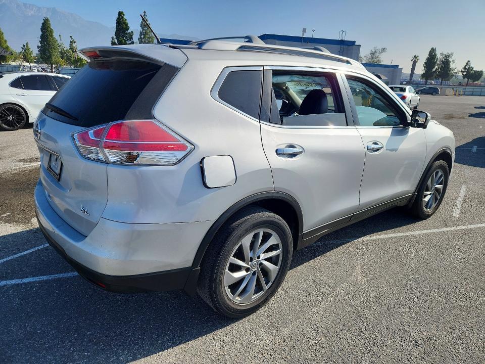 2015 Nissan VIN 5N1AT2MT9FC861580 COPART salvage auction — FRONT END, Ca - Salvage Certificate, sold $1,600 on 2026-07-02 (photo 3)