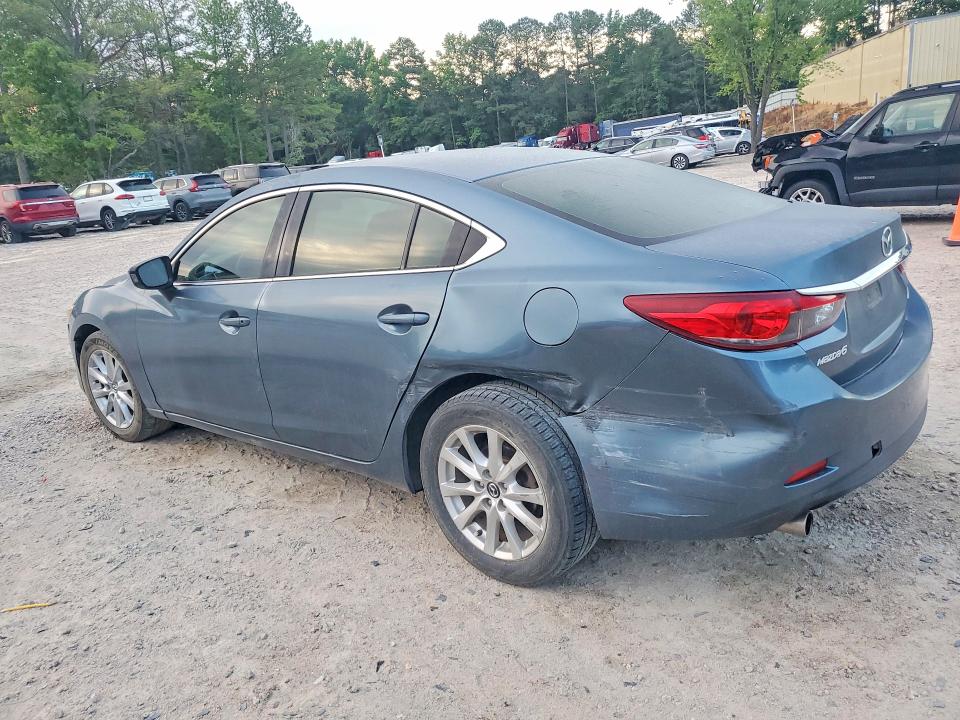 2016 Mazda 6 VIN JM1GJ1U53G1413669 COPART salvage auction — REAR END, Nc - Salvage Certificate Of Title, sold $400 on 2026-07-24 (photo 2)
