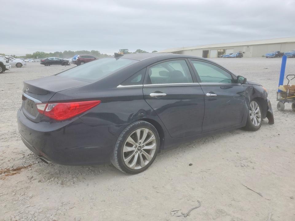 2013 Hyundai VIN 5NPEC4AC4DH527528 COPART salvage auction — FRONT END, Tn - Salvage Certificate, sold $500 on 2026-07-30 (photo 3)
